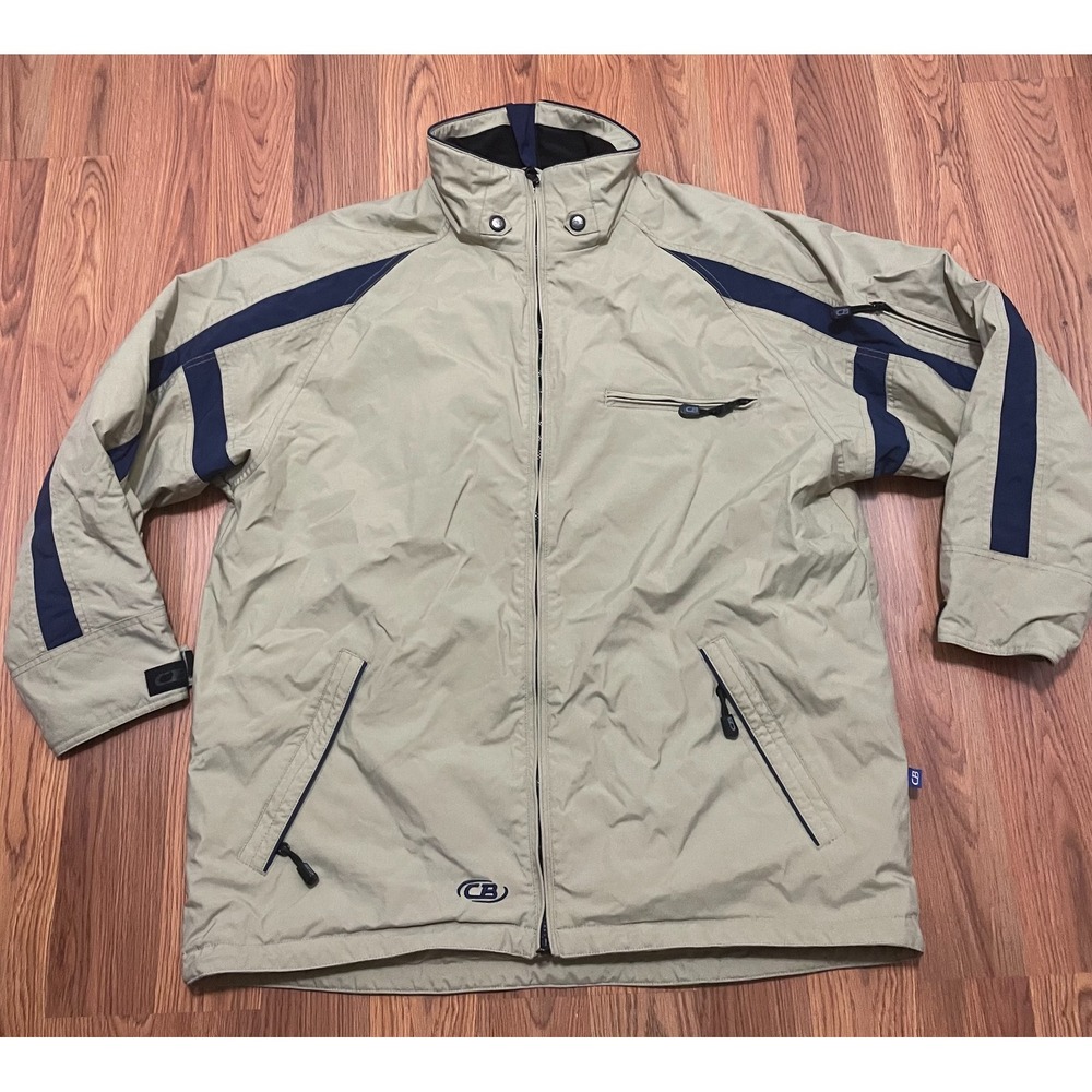 CB Sports Jacket Mens Extra Large H2O Block Insulated Full Zip Outdoor